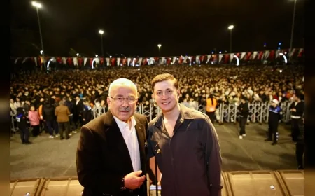 ORDU BÜYÜKŞEHİR BELEDİYE BAŞKANI DR MEHMET HİLMİ GÜLER: “ORDU BU AKŞAM SÜPERDİ” POİZİ KONSERİNE BİNLERCE KİŞİ KATILDI