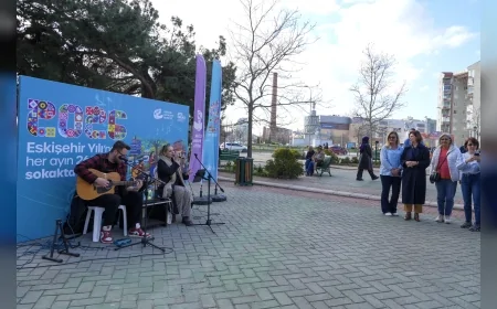 Eskişehir Büyükşehir Belediyesi her ayın 26’sını “Sokakta Müzik Var” etkinliğiyle kentin açık hava sahnesine dönüştürüyor