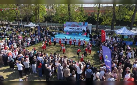 İnegöl’de 23 Nisan Çocuk Şenliği Yoğun Katılımla Gün Boyu Coşkuya Sahne Oldu!