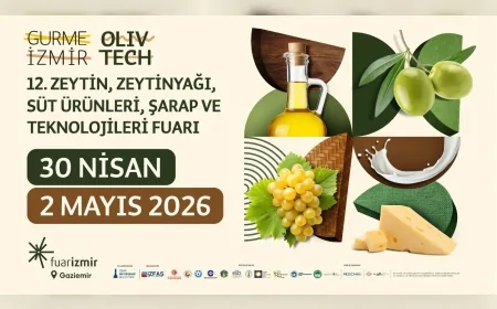 İzmir’de Olivtech Fuarı başlıyor 5 ülkeden katılımcı ve geniş programla sektör buluşacak!