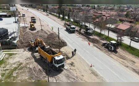 Eskişehir’de 100. Yıl Bulvarı Genişliyor Trafik Rahatlıyor Ulaşım Konforu Artıyor