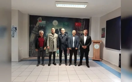 Yeniden Refah Partisi Çorum İl Başkanı Nuri Kuşçu Kafkas Kültür Derneği Ziyaretinde Sivil Toplumun Rolüne Dikkat Çekti