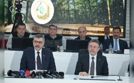 T.C. İçişleri Bakanı Mustafa Çiftçi: “Yangınlara karşı tedbiri güçlendiren ve anında müdahaleyi esas alan anlayışla hareket ediyoruz”