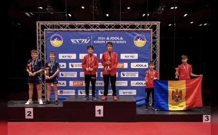 Yalova Belediyesporlu gençler Bosna Hersek’te ETTU Youth Series’te şampiyon oldu