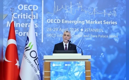 Ticaret Bakanı Ömer Bolat İstanbul’da OECD Genel Sekreteri Mathias Cormann ile Kritik Mineraller Gündemini Değerlendirdi