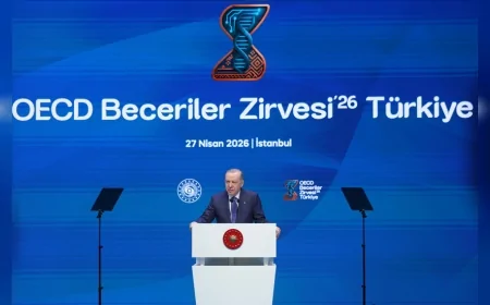 CUMHURBAŞKANI RECEP TAYYİP ERDOĞAN: “TÜRKİYE YÜZYILI VİZYONUMUZUN MERKEZİNDE NİTELİKLİ İNSAN KAYNAĞI VAR”