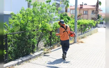 Marmaris Belediyesi İlçe Genelinde Bahar Temizliği Çalışmalarını Başlattı
