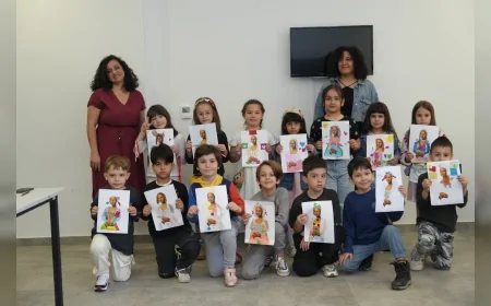 Eskişehir Büyükşehir Belediyesi Çocuk Sanat Akademisi’ni açtı çocuklar için sanat atölyeleri başladı