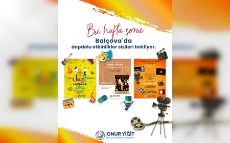 Balçova’da hafta sonu kültür ve sanat etkinlikleriyle dolu program başlıyor