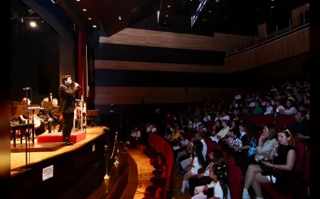 DOKUZ EYLÜL ÜNİVERSİTESİ DEVLET KONSERVATUVARI MİNİKLERİ SENFONİK ORKESTRAYLA BULUŞTURDU!