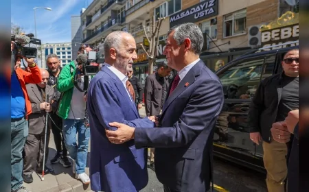 CHP Genel Başkanı Özgür Özel: “Gün dayanışmanın günü vatandaş muhalefetin birlik olmasını bekliyor”