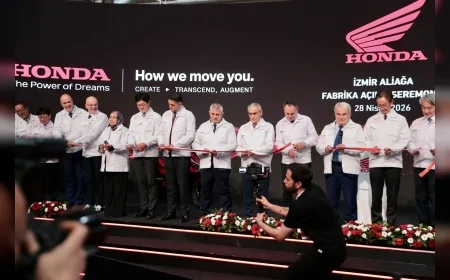 Honda Türkiye Başkanı Satoru Yamada: “Aliağa’daki yatırım Türkiye’ye duyulan güvenin göstergesidir”