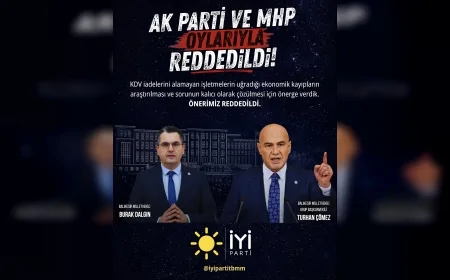İYİ PARTİ’NİN MADENCİLİK ARAŞTIRMA ÖNERGESİ TBMM’DE AK PARTİ VE MHP OYLARIYLA REDDEDİLDİ