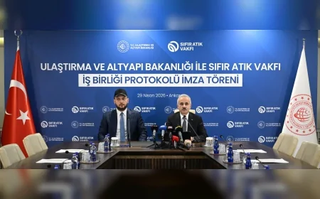 Ulaştırma ve Altyapı Bakanı Abdulkadir Uraloğlu: “Ulaştırma projelerimizde atık yönetimini en üst seviyeye çıkaracağız”