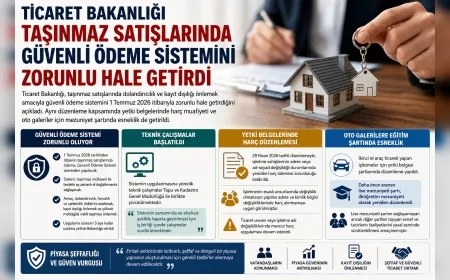 Ticaret Bakanlığı Taşınmaz Satışlarında Güvenli Ödeme Sistemini Zorunlu Hale Getirdi