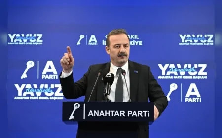 Anahtar Parti Genel Başkanı Yavuz Ağıralioğlu: “AB’nin çifte standardı milletin güvenini aşındırıyor”
