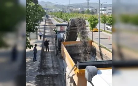 BURSA BÜYÜKŞEHİR BELEDİYESİ İSTANBUL CADDESİ TERMİNAL YOLUNDA ASFALT YENİLEME ÇALIŞMASI BAŞLATTI