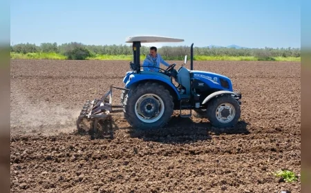 Dikili Belediye Başkanı Adil Kırgöz traktör başına geçti: “Yeni sezon üreticilerimiz için bereketli olsun”