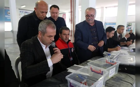 Yenimahalle Belediyesi Yakacık Kurban Alanı’nda 103 Çadırın Yeri Noter Huzurunda Kura ile Belirlendi