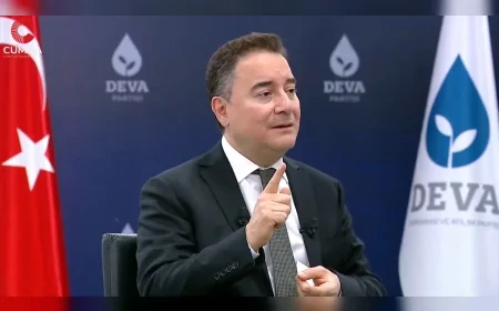 DEVA Partisi Genel Başkanı Ali Babacan “Türkiye’de emekli de işçi de eziliyor çözüm erken seçim ve hukuk düzeni”