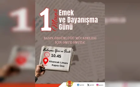 İzmir Gazeteciler Cemiyeti: “Basın özgürlüğü ve emek mücadelesi için omuz omuza olacağız”