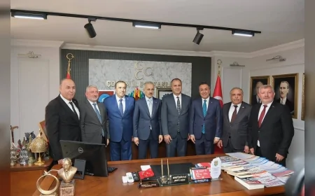 MHP Çorum İl Başkanlığı’nda Bakan Abdulkadir Uraloğlu ziyaretiyle Cumhur İttifakı vurgusu öne çıktı