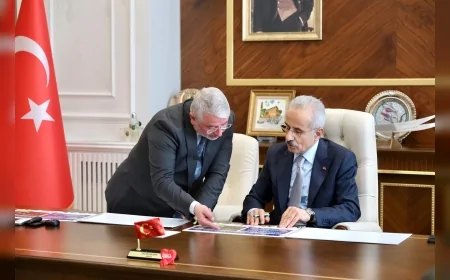 Ulaştırma ve Altyapı Bakanı Abdulkadir Uraloğlu Çorum’da Belediye Ziyaretinde Ulaşım Projeleri Masaya Yatırıldı