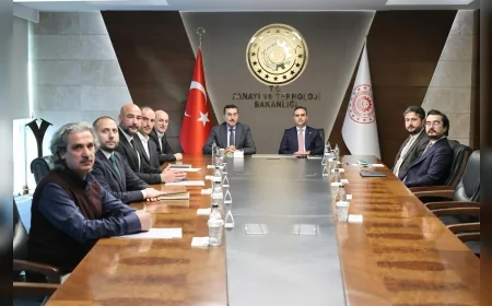 AK Parti Malatya Milletvekili Bülent Tüfenkci Ankara’da Malatya’nın sanayi ve teknoloji vizyonunu görüştü