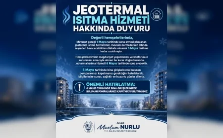 SALİHLİ BELEDİYESİ JEOTERMAL ISITMA SÜRESİNİ SOĞUK HAVA NEDENİYLE 6 MAYIS’A UZATTI
