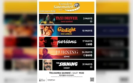 İzmir Büyükşehir Belediyesi Yeniden Sinematek Mayısta “Çıldırmanın Eşiği” Temasıyla İzleyiciyle Buluşuyor