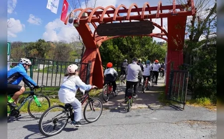 İstanbul Beylikdüzü’nde “Pedallar Sağlık İçin Dönüyor” Etkinliğiyle Vatandaşlar 5,5 Kilometrelik Parkurda Buluştu