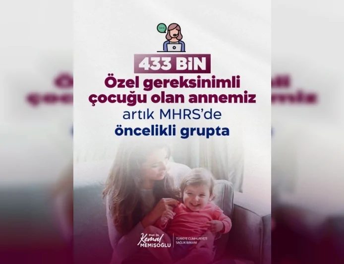 Sağlık Bakanı Prof. Dr. Kemal Memişoğlu: “433 bin annenin MHRS’de öncelikli olması sağlandı”