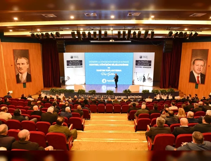 Altındağ Belediyesi Kentsel Dönüşüm Toplantısında Yeni Projeler ve Tasarruf Verileri Açıklandı