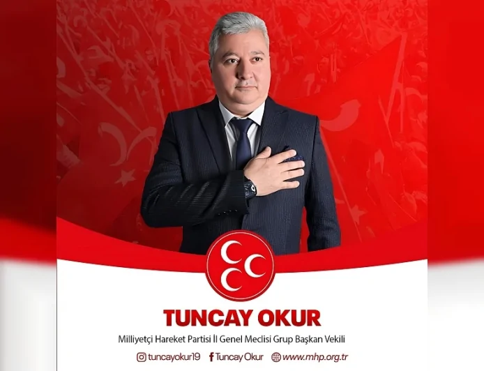 MHP Çorum İl Genel Meclisi Üyesi Tuncay Okur Grup Başkanvekilliği görevine getirildi