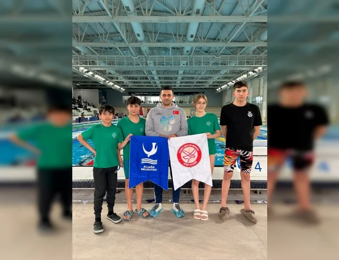 ALİAĞA BELEDİYESİ AGM SPOR YÜZME TAKIMI MİLLİ TAKIM SEÇMELERİNE KATILIM HAKKI KAZANDI