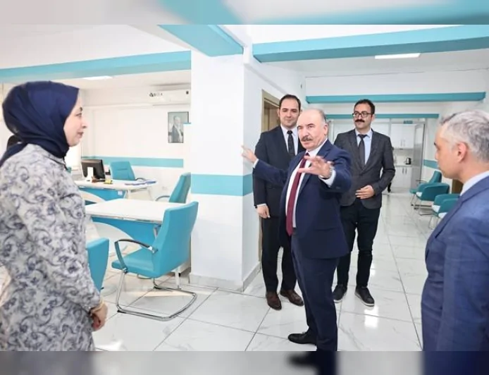 VALİ ALİ ÇALGAN İL SİVİL TOPLUMLA İLİŞKİLER MÜDÜRLÜĞÜNDE FAALİYETLERİ YERİNDE İNCELEDİ