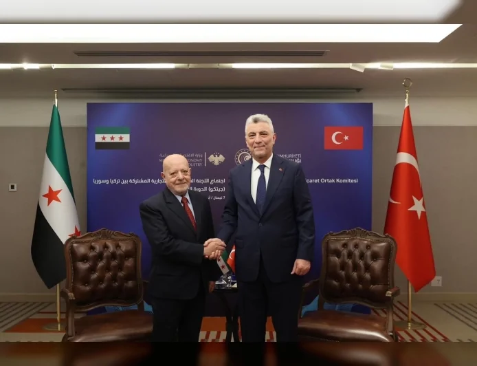 Ticaret Bakanı Prof. Dr. Ömer Bolat İstanbul’da Suriye Ticaret Bakanı ile ekonomik iş birliğini görüştü