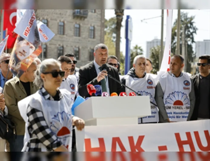 Tüm Yerel-Sen İzmir 3 No’lu Şube Başkanı Ufuk Cengizler: “Meslek Fabrikası rantın değil, emeğin mekanıdır”