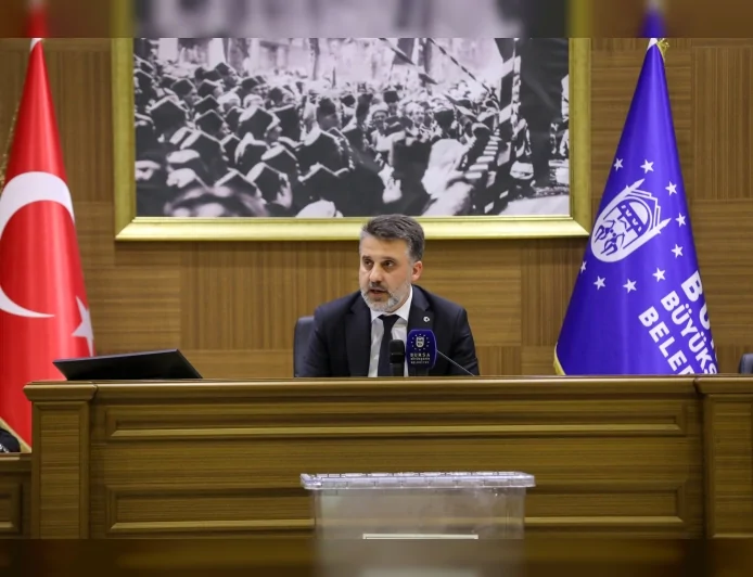 Bursa Büyükşehir Belediye Meclisi Başkanvekilliğine Şahin Biba seçildi