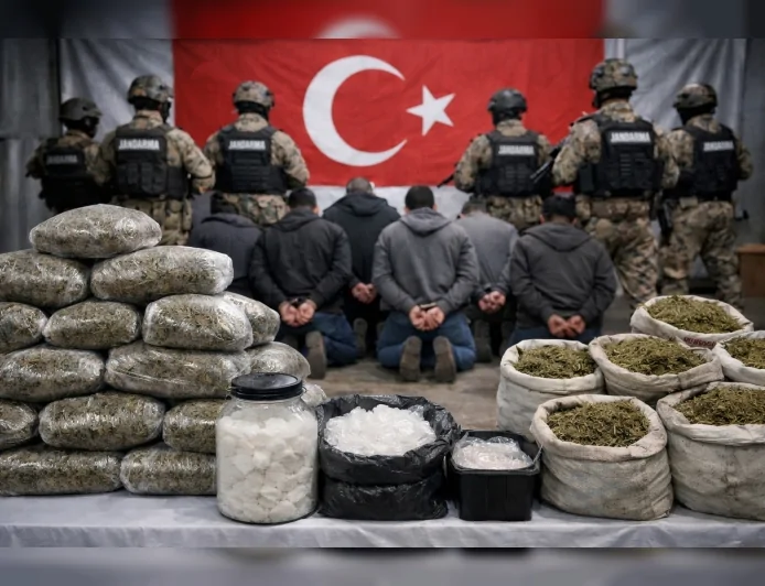 İçişleri Bakanlığı: “Van ve Hakkari’de 446 kilogram uyuşturucu ele geçirildi, 8 şüpheli yakalandı”