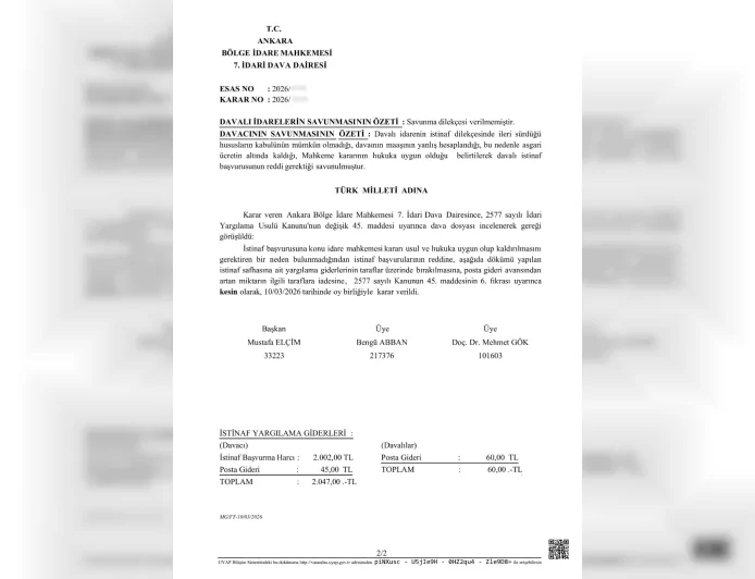 Türk Diyanet Vakıf-Sen: “Vekil Din Görevlilerinin Mali Hak Kayıpları Hukuken Kabul Edilemez”