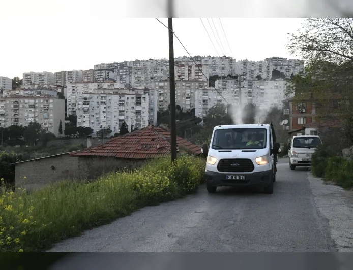 Çiğli Belediyesi Yaz Öncesi 26 Mahallede Sivrisinek ve Haşereye Karşı Seferberlik Başlattı
