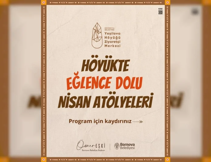 İzmir Bornova’da Yeşilova Höyüğü’nde Nisan Ayı Boyunca Çocuklara Sanat ve Tarih Dolu Atölyeler Düzenleniyor