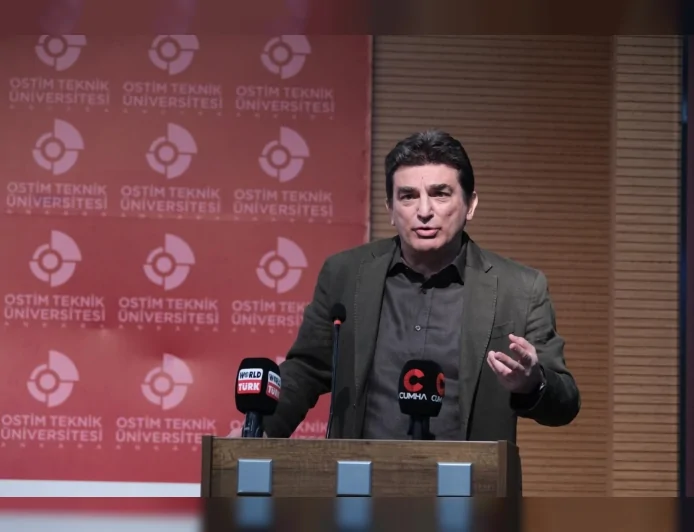 OYAK Genel Müdürü Prof. Dr. Murat Yalçıntaş OSTİM Teknik Üniversitesi’nde “Yeni Altay’ın Bilinmeyen Hikayesi”ni anlattı