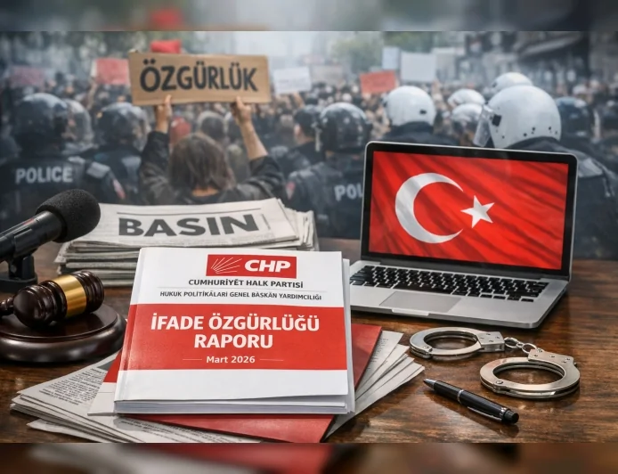 CHP Hukuk Politikaları Raporu Türkiye’de İfade Özgürlüğüne Müdahalelerin Arttığını Ortaya Koydu