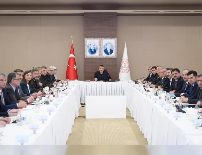 MİLLÎ EĞİTİM BAKANI YUSUF TEKİN BAŞKANLIĞINDA BİRİM AMİRLERİ TOPLANTISI GERÇEKLEŞTİRİLDİ