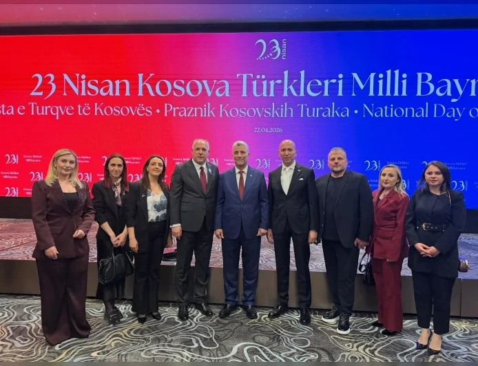 Balkan Vakfı Heyeti Kosova’da 23 Nisan Kosova Türkleri Millî Bayramı Kutlamalarına Katıldı