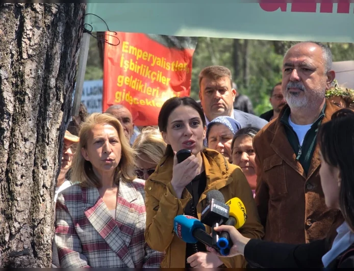 CHP Muğla Milletvekili Av. Gizem Özcan Akbelen’de “Esra’yı alacağız Akbelen’i vermeyeceğiz” dedi