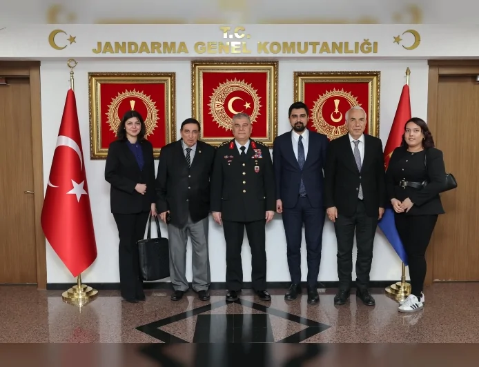 Jandarma Genel Komutanı Orgeneral Ali Çardakcı CUMHA Heyetini Kabul Etti “Güvenlikte Teknoloji ve Sahada Etkinlik Artıyor”