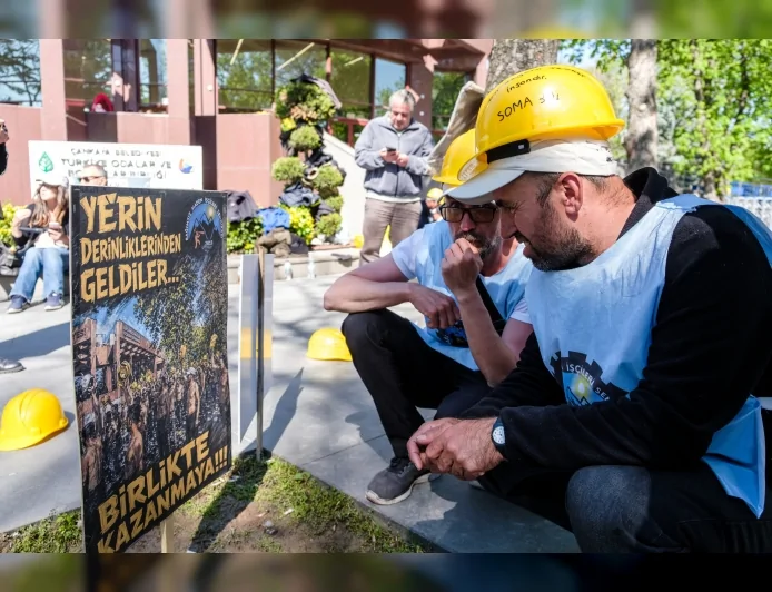 Doruk Madencilik işçilerinin Ankara’daki açlık grevinde alacaklar ve tazminat talebi öne çıktı